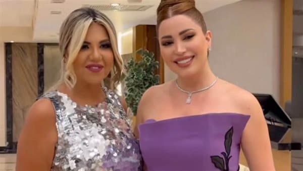 نسرين طافش وبوسي شلبي في مهرجان الغردقة السينمائي