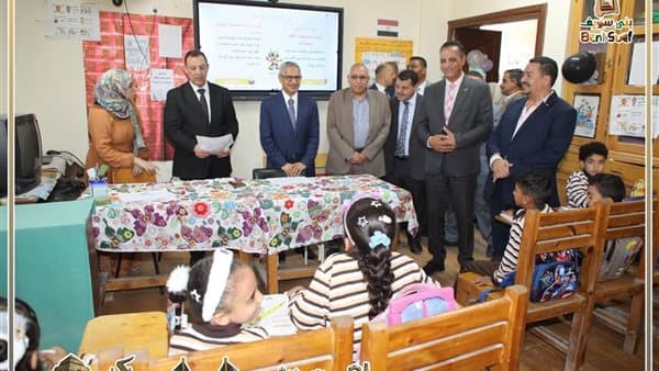 محافظ بني سويف يتابع انتظام الدراسة عام 2026