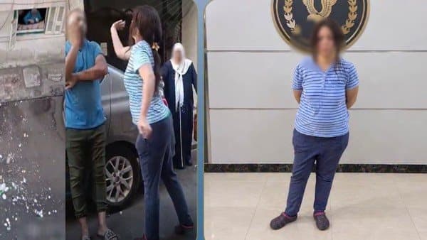 اعتقال سيدة أطلقت زجاجات على المارة بالإسكندرية