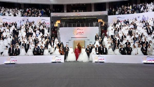 السيسي ترعى مبادرة فرحة مصر لدعم المقبلين على الزواج