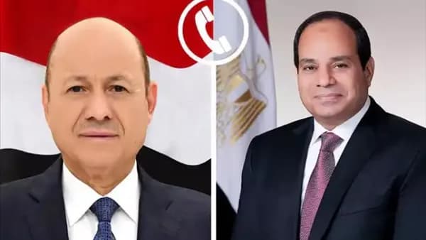 السيسي يؤكد على وحدة اليمن ومؤسساته