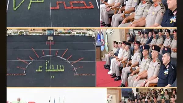 وزير الدفاع يشارك في حفل تخرج دفعة 170