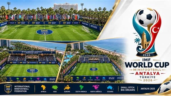 أنطاليا تستضيف مونديال الكرة المصغرة 2026