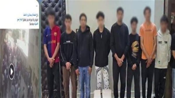 مشاجرة بين طلاب أمام مركز ببركة السبع