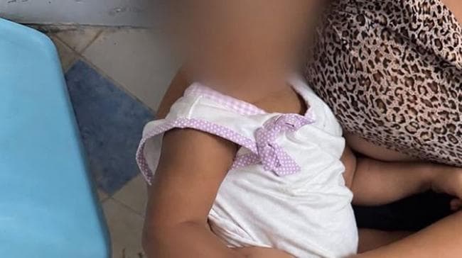 Baby girl found crawling on road in Al-Auwaynah