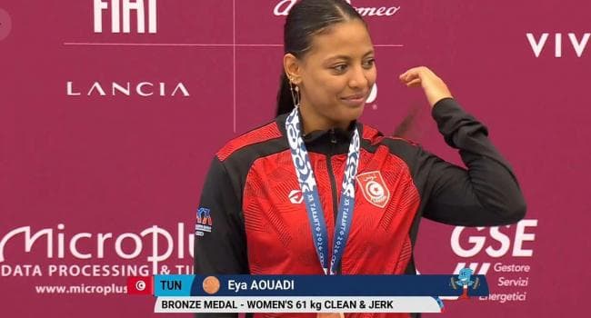 Taranto 2026 Women's Silver for Ayah Al-Awadi