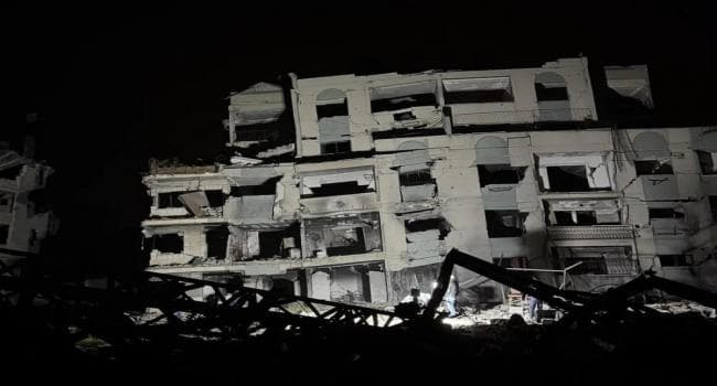 Gaza Residential Building Collapses