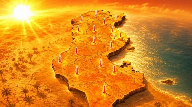 High-temperature wave persists through next week