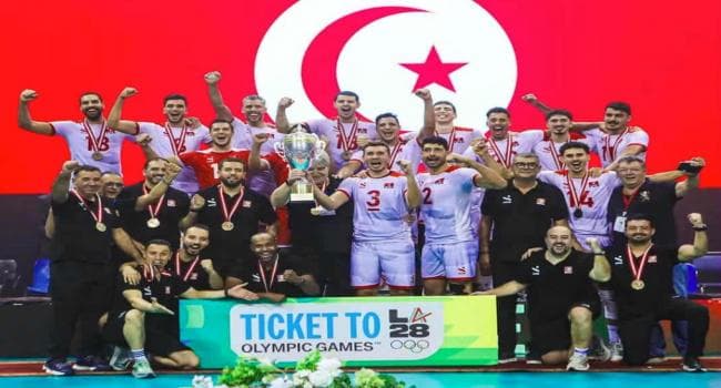 Tunisia wins 12th African Volleyball title