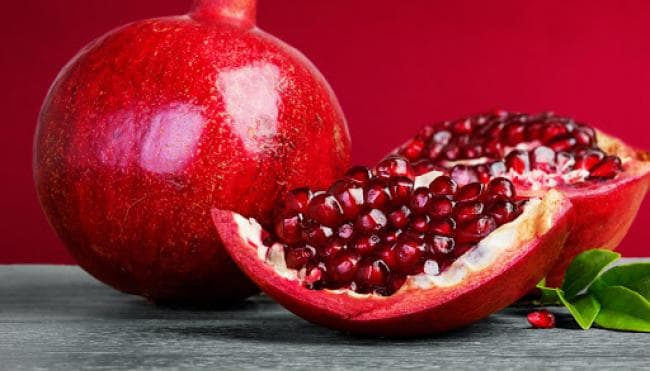 Body's response to pomegranate intake