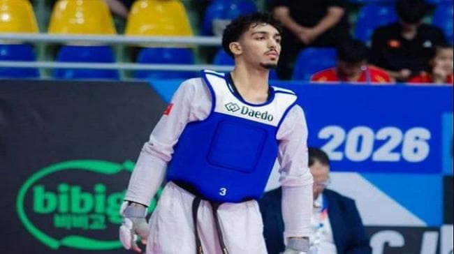 Adam Al-Saleemi rises to second globally in Taekwondo 63 kg