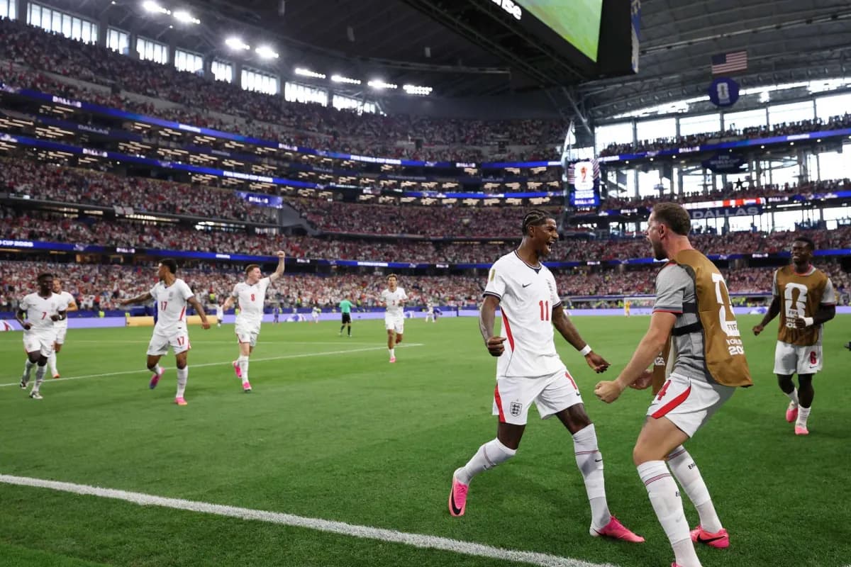 منتخب إنجلترا يواصل الأداء الممتع