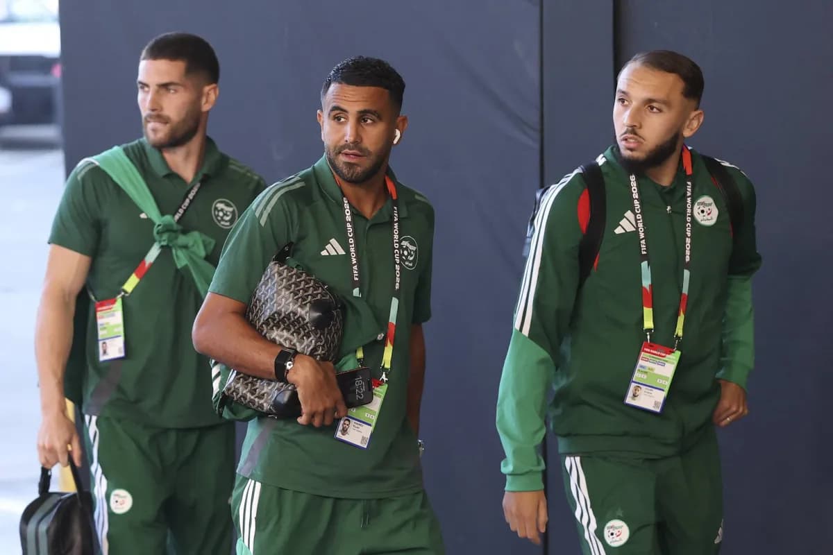 محرز يشارك في تشكيلة الجزائر ضد الأردن