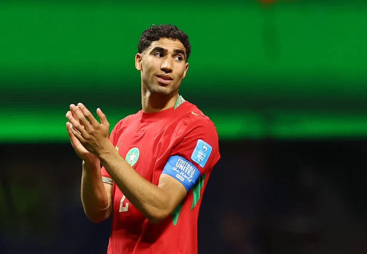 حكيمي ينال لقب رجل المباراة في مواجهة المغرب وهايتي