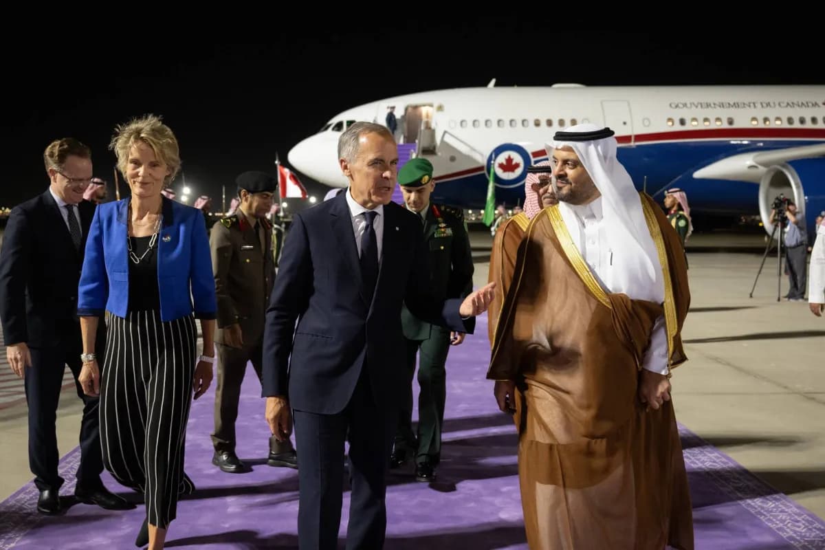 رئيس وزراء كندا يبدأ زيارة للمملكة العربية السعودية