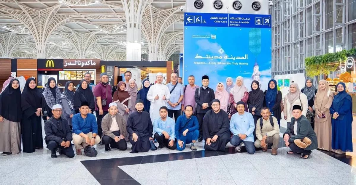 وصول المجموعة الأولى من ضيوف خادم الحرمين للعمرة إلى المدينة المنورة