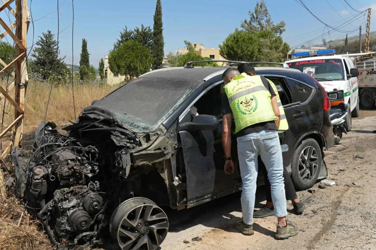 قتيل وجرح في ضربتين إسرائيليتين جنوب لبنان