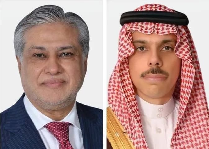 السعودية وباكستان تتبادلان وجهات النظر حول التطورات الأخيرة في المنطقة