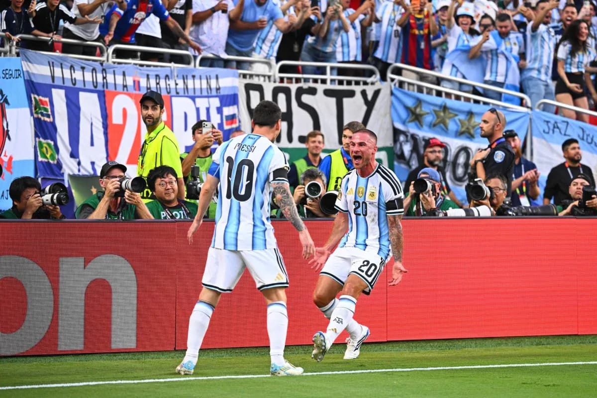 الأرجنتيني ماك أليستر يفتتح أهدافه في مونديال 2026