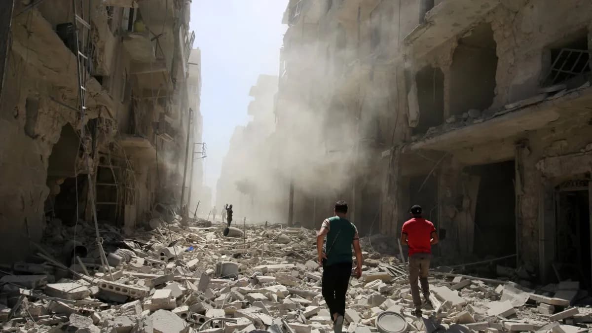 Air force officer detained in Aleppo over civilian airstrikes