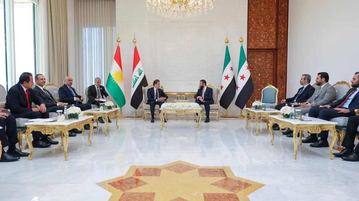 KRG President in Damascus Discusses SDF