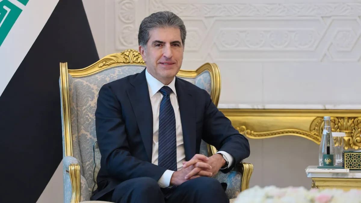 بارزاني يشدد على التعاون الاقتصادي بعد لقائه الشرع