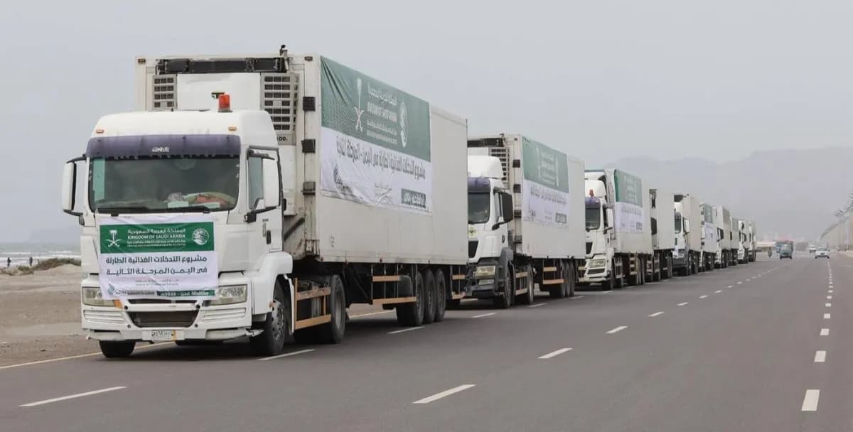Saudi relief convoys reach Aden
