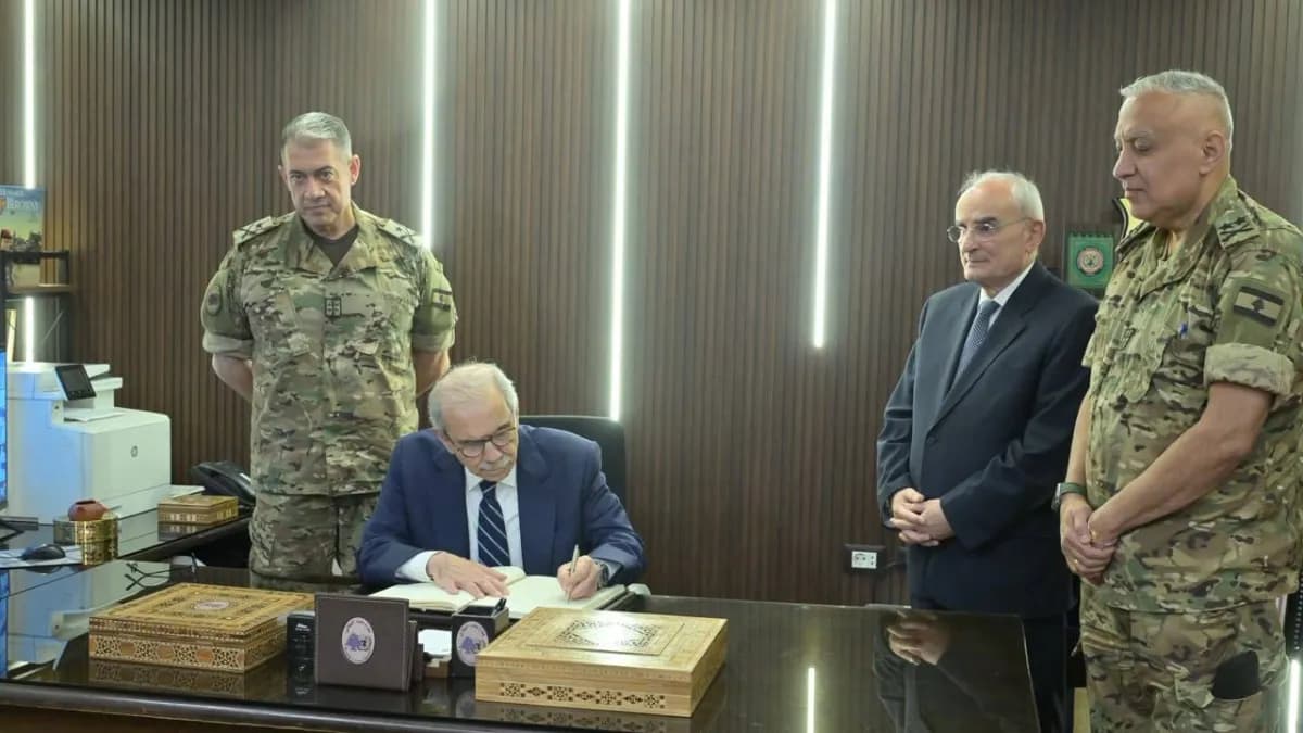 سلام يزور وحدات الجيش في جنوب الليطاني