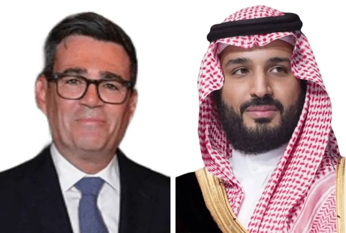 Mohammed bin Salman gets message from Burnham
