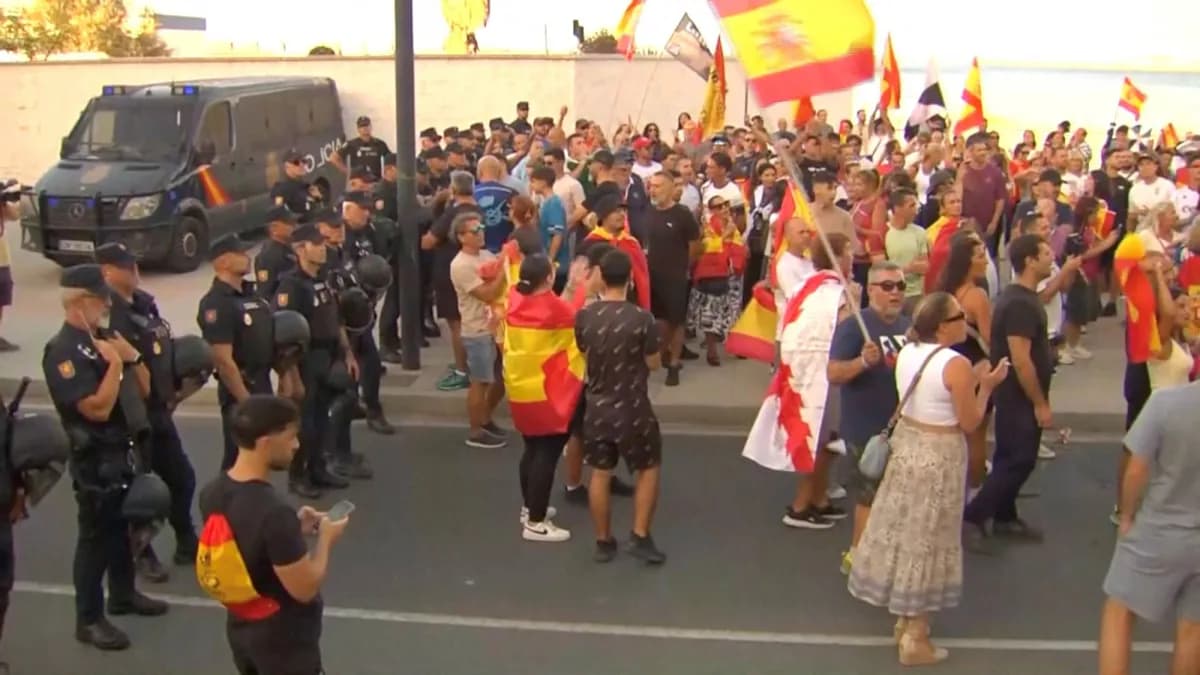 Ceuta Migrant Protest Turns Violent