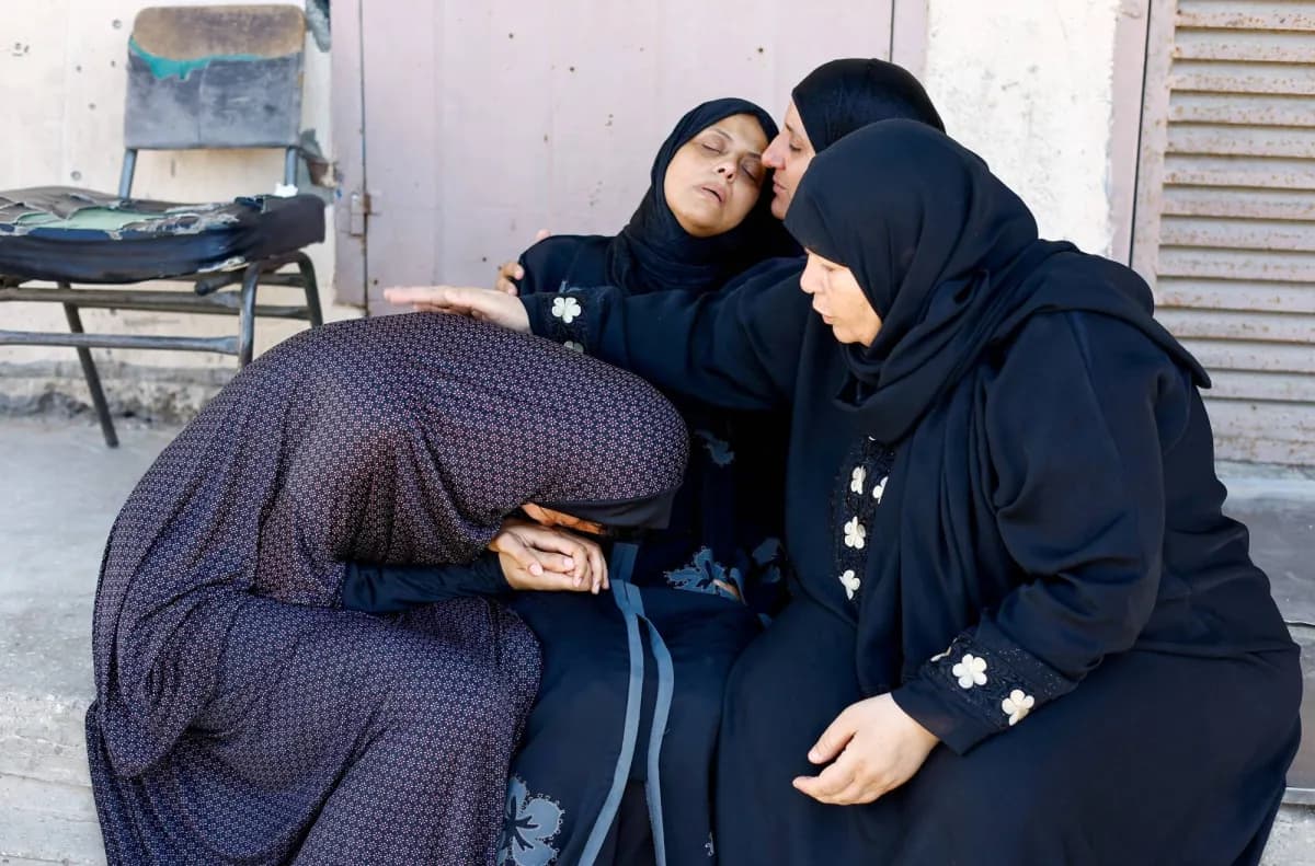 ضحايا نتيجة قصف إسرائيلي غرب غزة