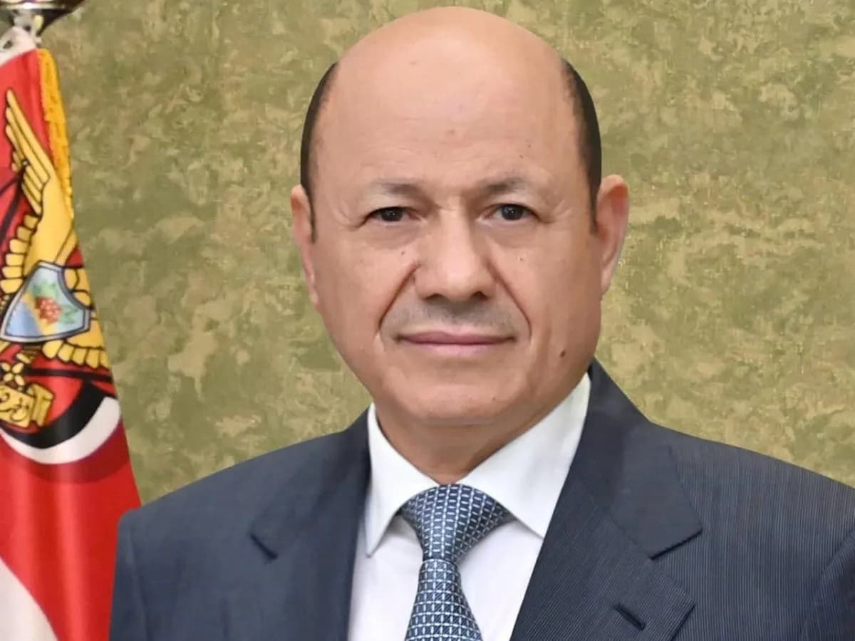 العليمي يؤكد استقرار مؤسسات اليمن