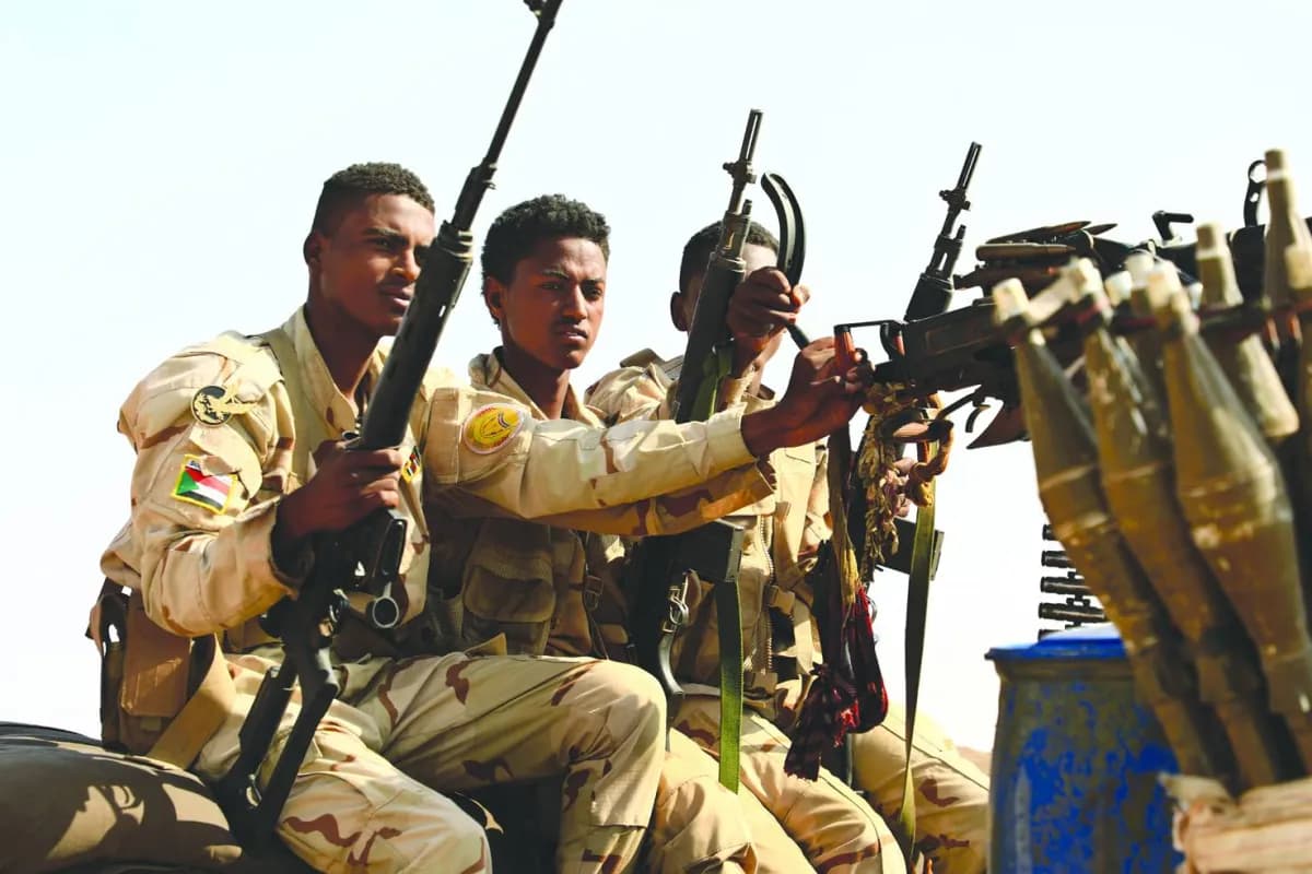 Drone strike on Blue Nile RSF
