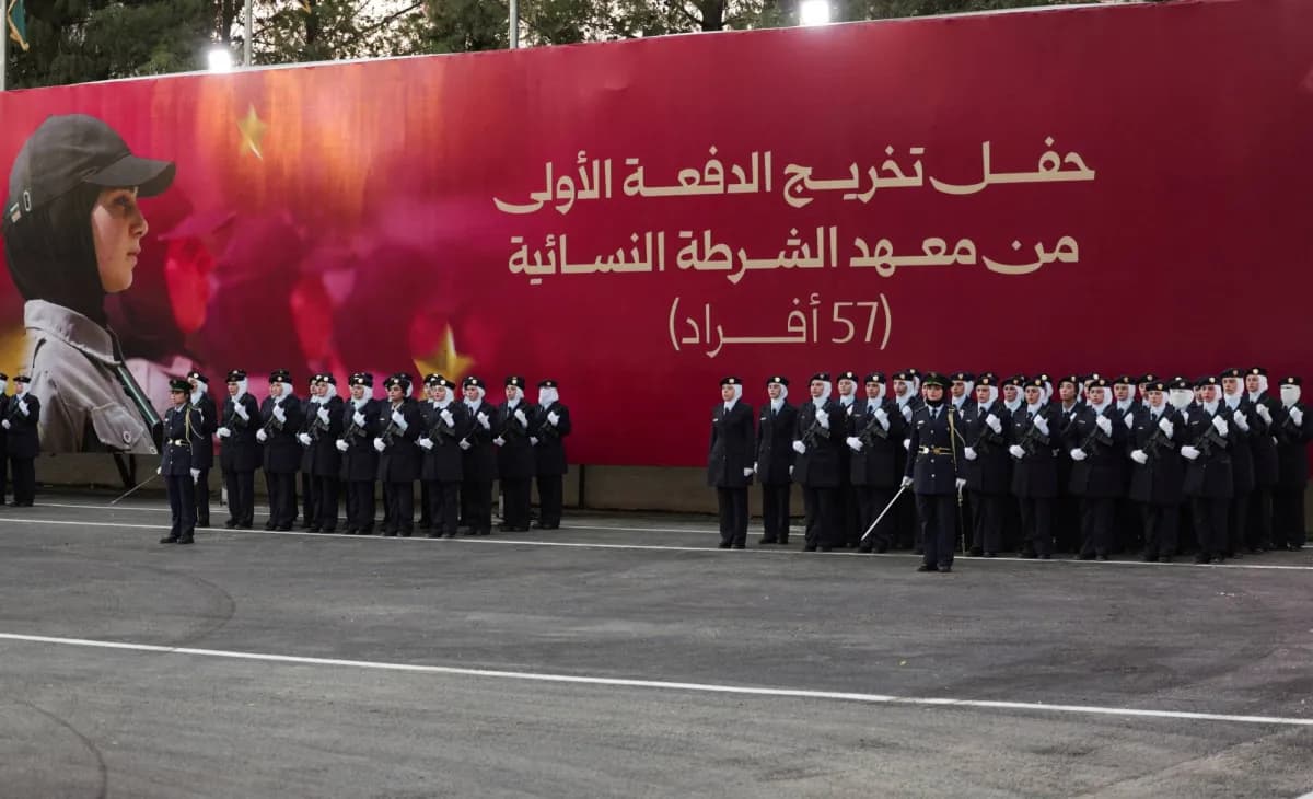 First Women's Police Institute Graduates in Syria