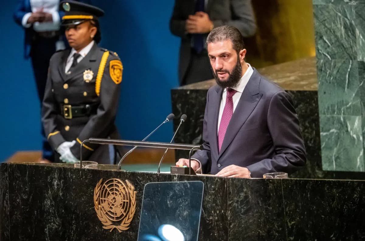 الشرع يعلن أن الجولان سورية