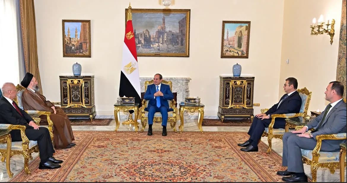 Al-Sisi affirms Egypt's backing for Iraq