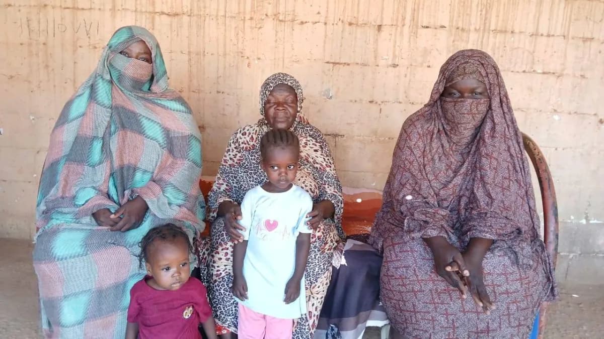 Sudanese Displaced Family’s Struggle