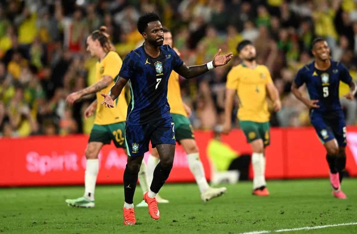 Brazil Triumphs Over Australia 4-2