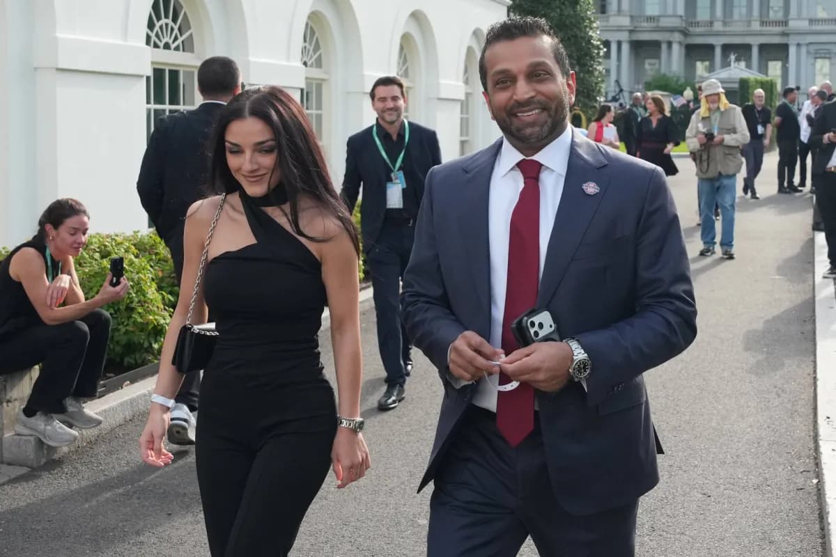 FBI Chief Wray's partner Alexis Wilkins speaks