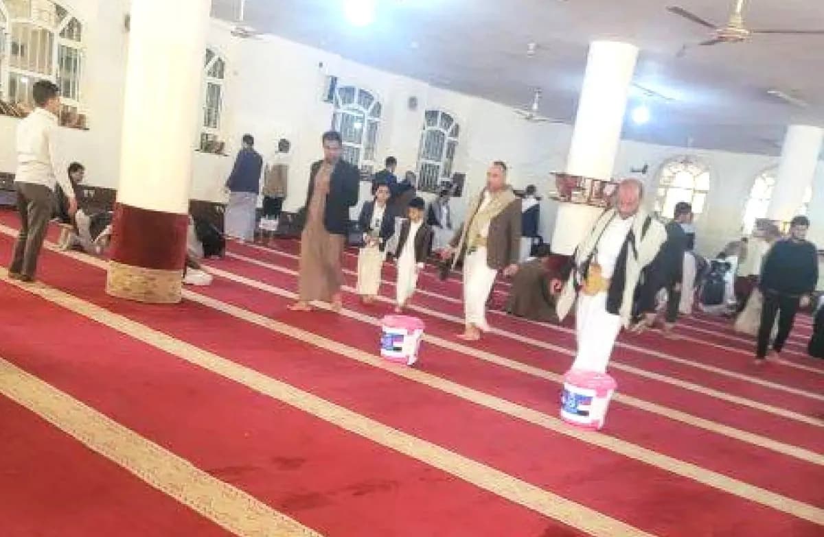 Houthi use mosques for war funding and recruitment
