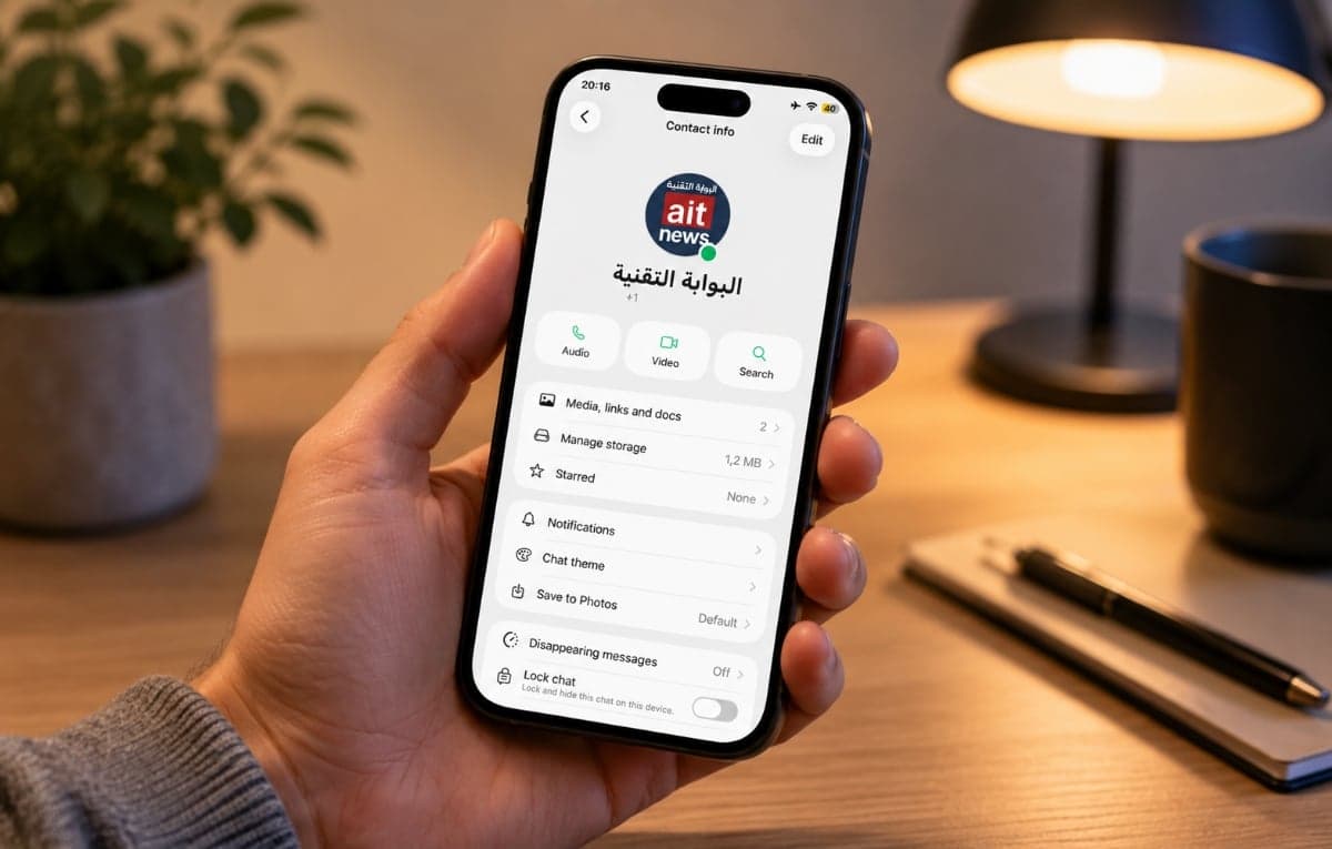 واتساب يضيف مؤشر الحسابات المتصلة