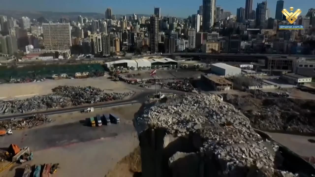 Beirut port explosion anniversary observed
