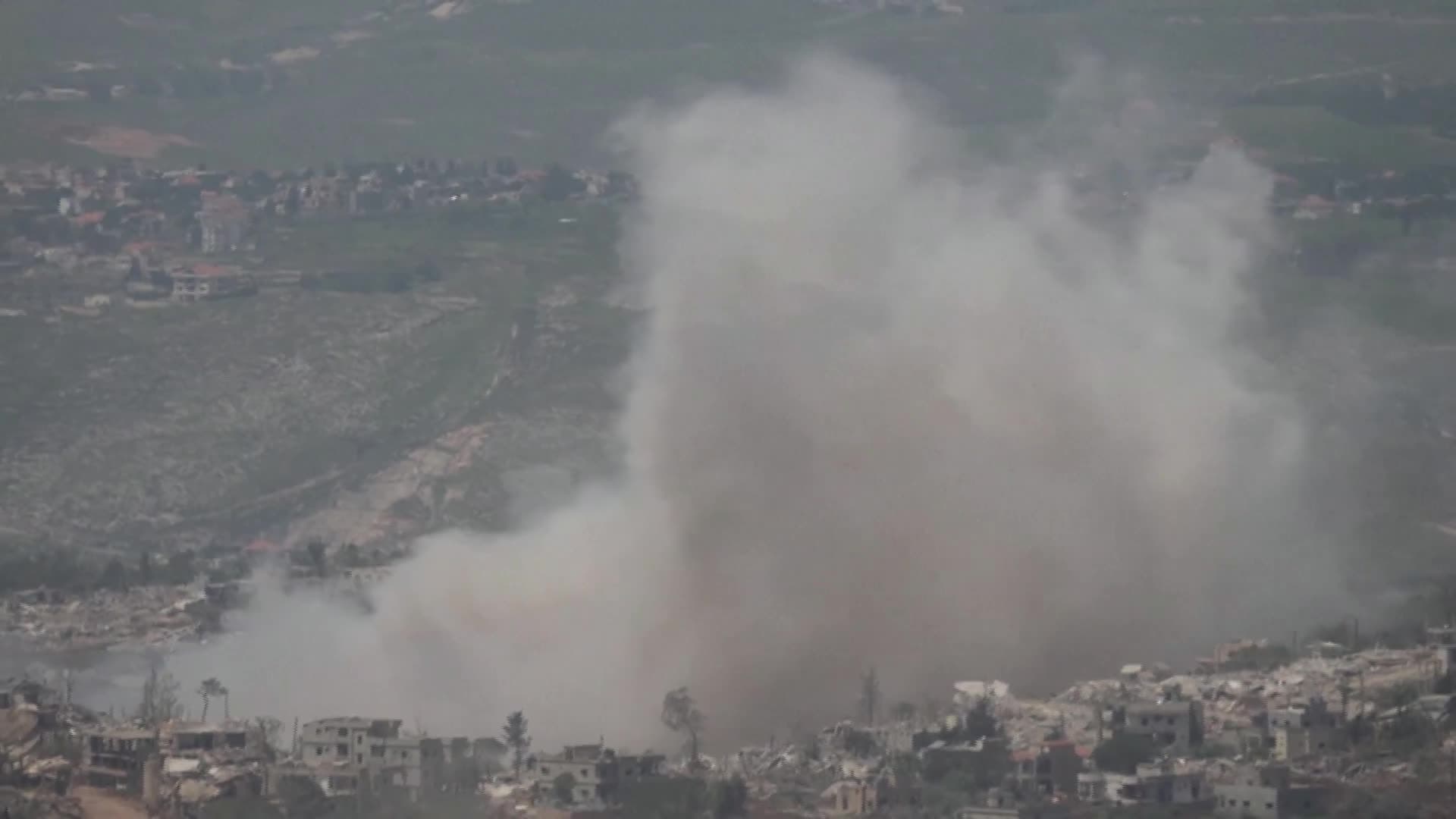 Artillery and drone strikes hit towns