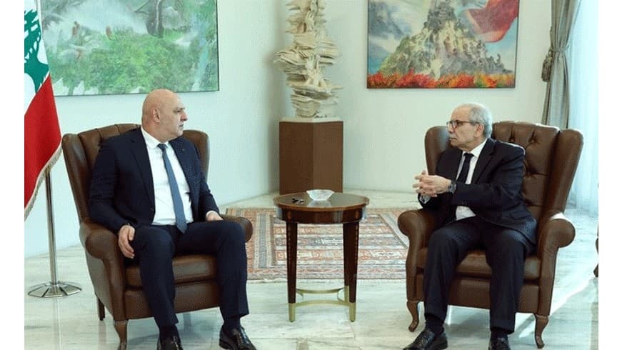 Aoun and Salam Review Washington Visit