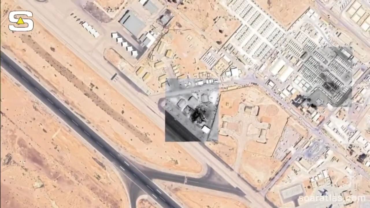 US soldier records Muqif Al-Salti base visit
