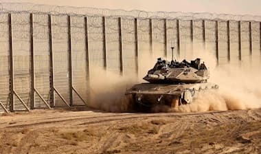 Satellite Images Show Gaza Wall Dividing Area