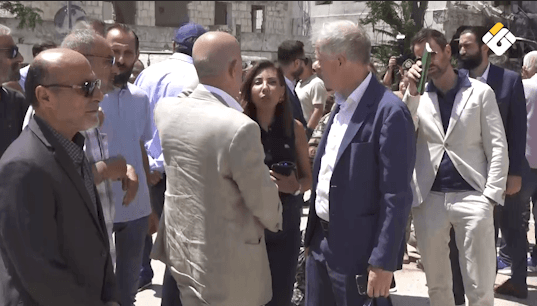Minister Maki and Deputy Qaqqour on Southern Visit