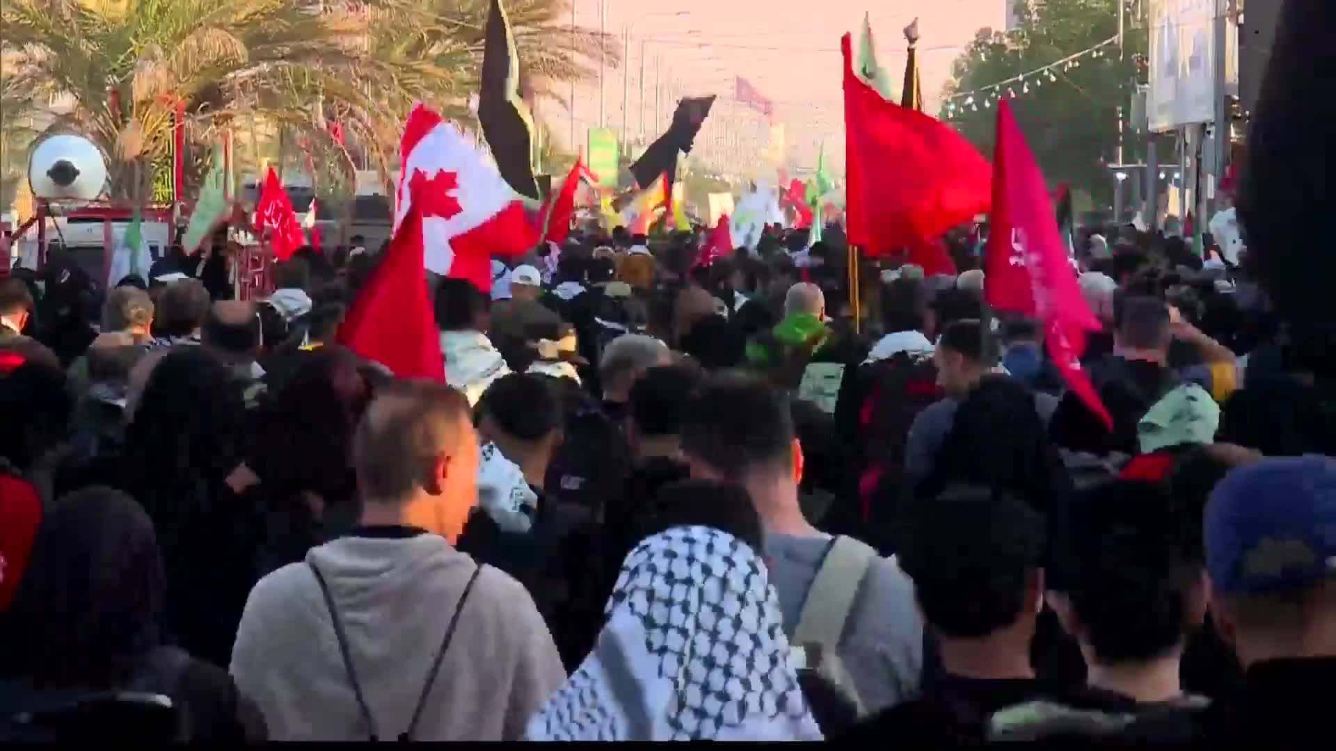 Iraq: Visitors Gather in Karbala for Arbaeen