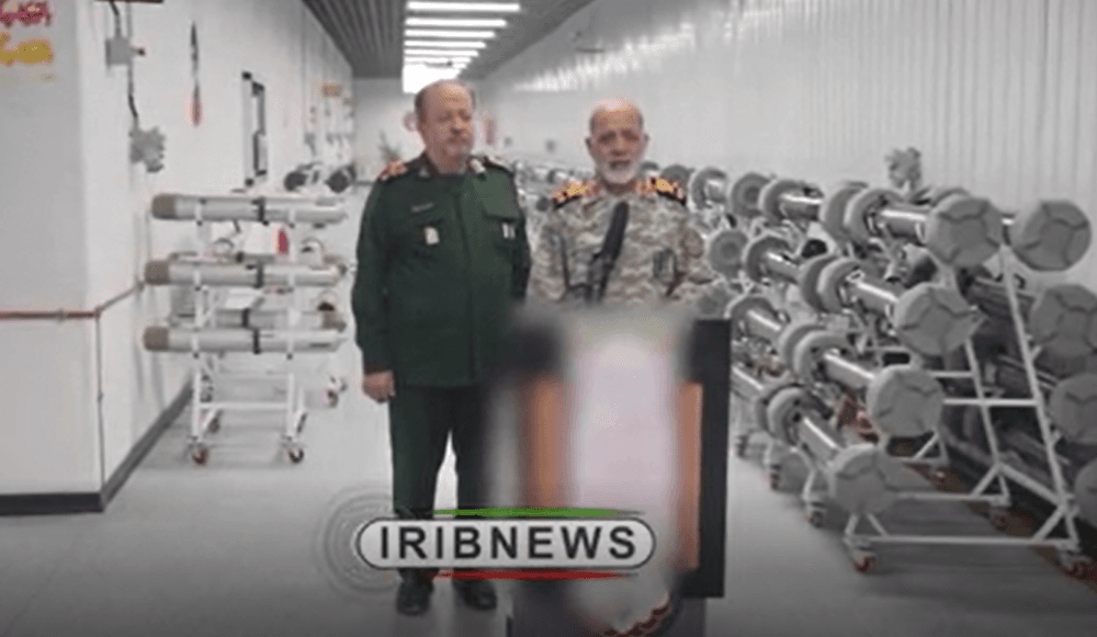 Iranian Armed Forces Chief Visits Missile Site