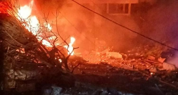 حريق البقاع الغربي وتومات نيحا يتصدى له الجيش